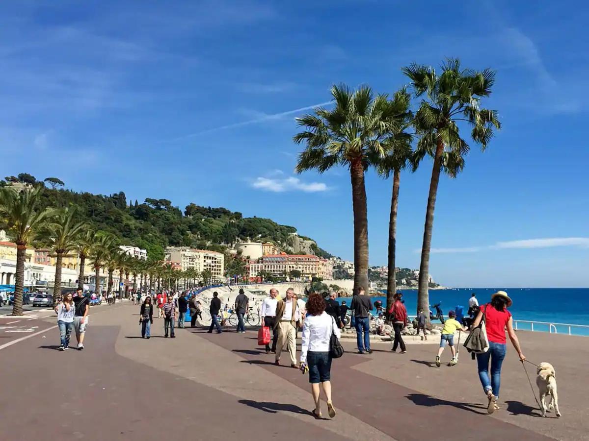 Old Town- 4 Pers, Vieux Nice, Ac, Wifi Buitenkant foto